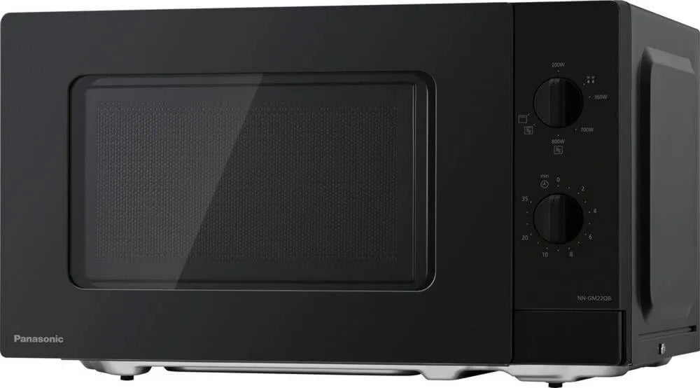 Panasonic NN-GM22QBEPG kuchenka mikrofalowa, 800 W, 1000 W, timer, funkcja grilla, regulacja rozmrażania