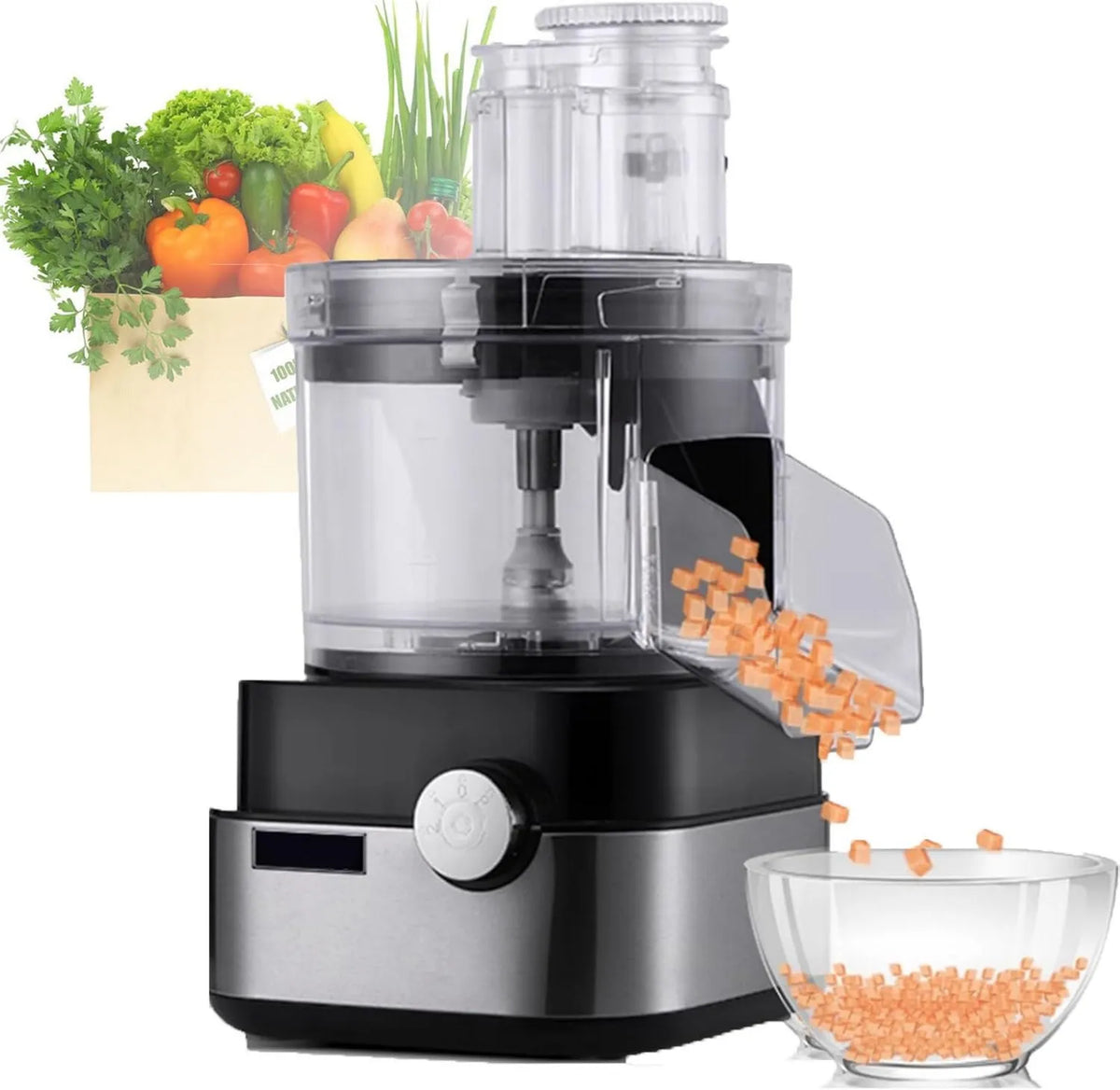 URJWAN, Legumes elektryczny Cup, 5000 ML, grill, handel