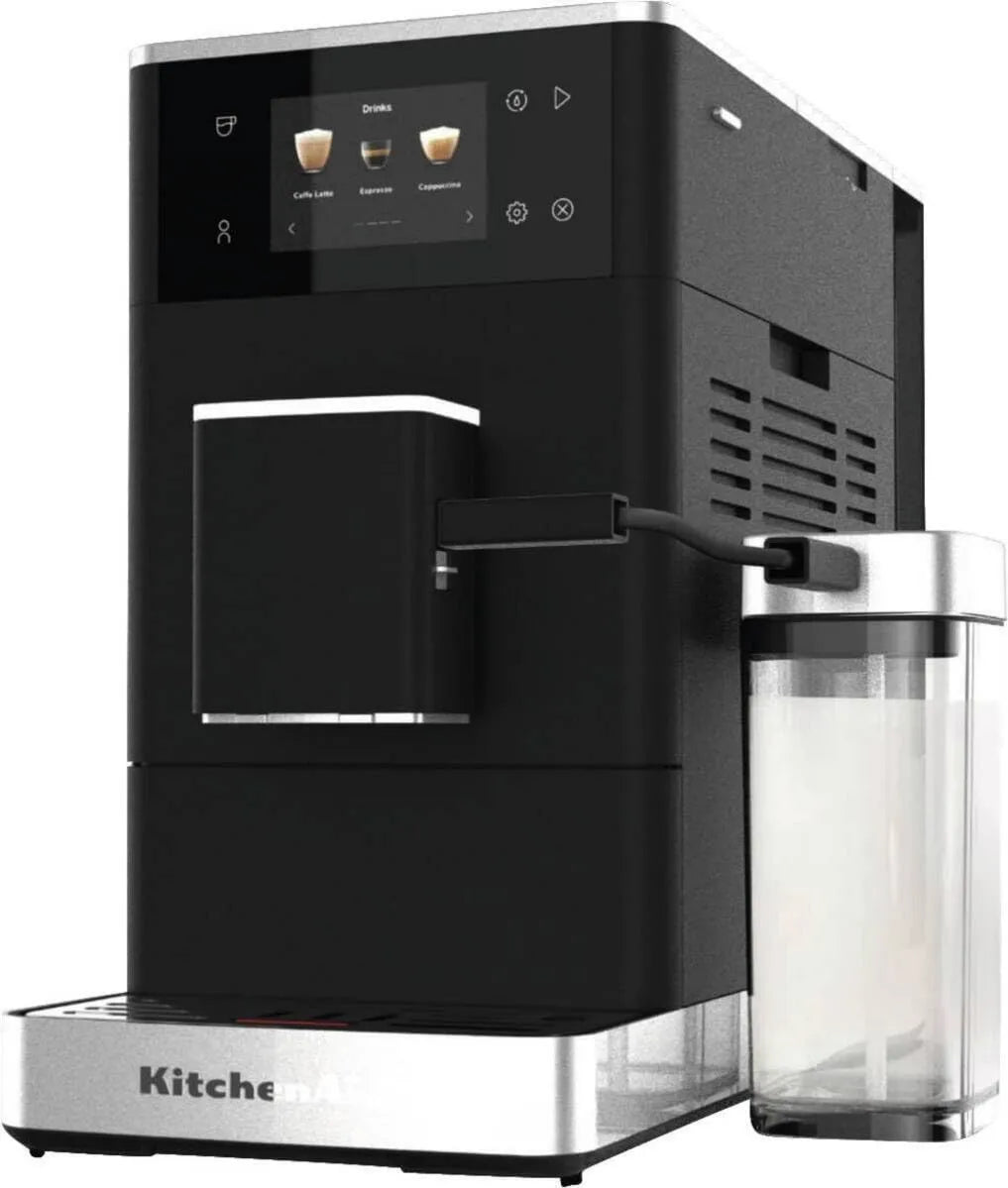 KitchenAid automatyczny ekspres do kawy, KF4 Ekspresowe maszyny, czarny, 15- 18 Bar, 15 + Przepisy