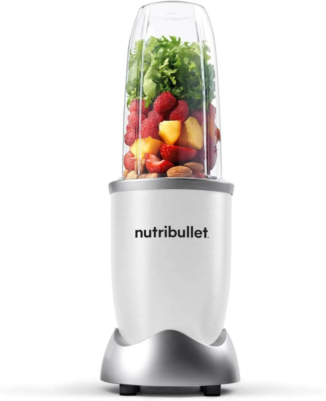 NutriBullet blender kielichowy, Mikser NB904 W, 900 W, biały, 700 ml, cyfrowy Pro 900 Watt