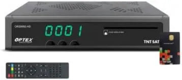 Optex, Inteligentna telewizja, TV, HDMI, odbiornik telewizji satelitarnej HD EPG Perel HDMI + karta TNTSAT