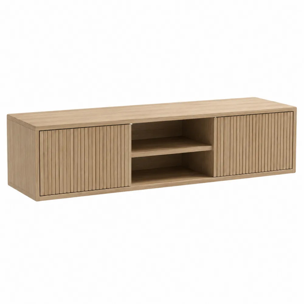 Szafka RTV z drewna dębowego 120x40x30