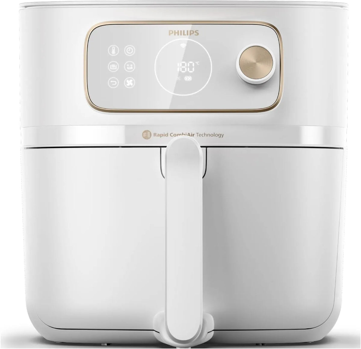 Philips HD9876/20 frytkownica beztłuszczowa, 8,3 l, 2,0 kg, sterowanie WiFi, Frytkownica Beztłuszczowa Combi 7000 z Serii XXL, Aplikacja HomeID