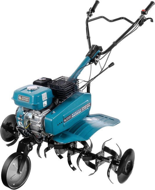 7HP-950A, 108 cm, 31 cm, regulacja ustawień, napędem łańcuchowym, kutymi nożami szablastymi, regulowanym napędem, 2 biegi do przodu