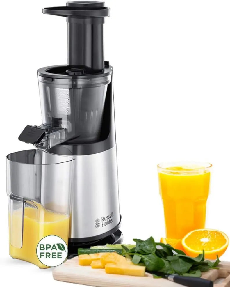 Russell Hobbs, Wyciąg z soku, 1, 4 l, profesjonalny, stal nierdzewna, 25170- 56, 3 sita: drobny, miotacz masy 1