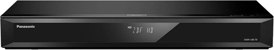 Panasonic, DMR- UBC70EGK Smart TV, TV, 4K UHD, WiFi, niebieski, 2 DVB- C / T2 HD Tunery, dysk twardy 500GB, BlueRay UHD Recorder, VOD 4K, WLAN DMR-UBC70EGK DVB-C/T2