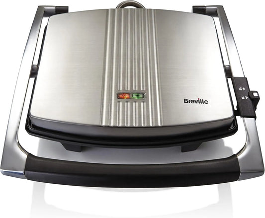 Breville, 4- Slice VST026X Toastie Maker, grill panini i croque- monsieur 4-Slice