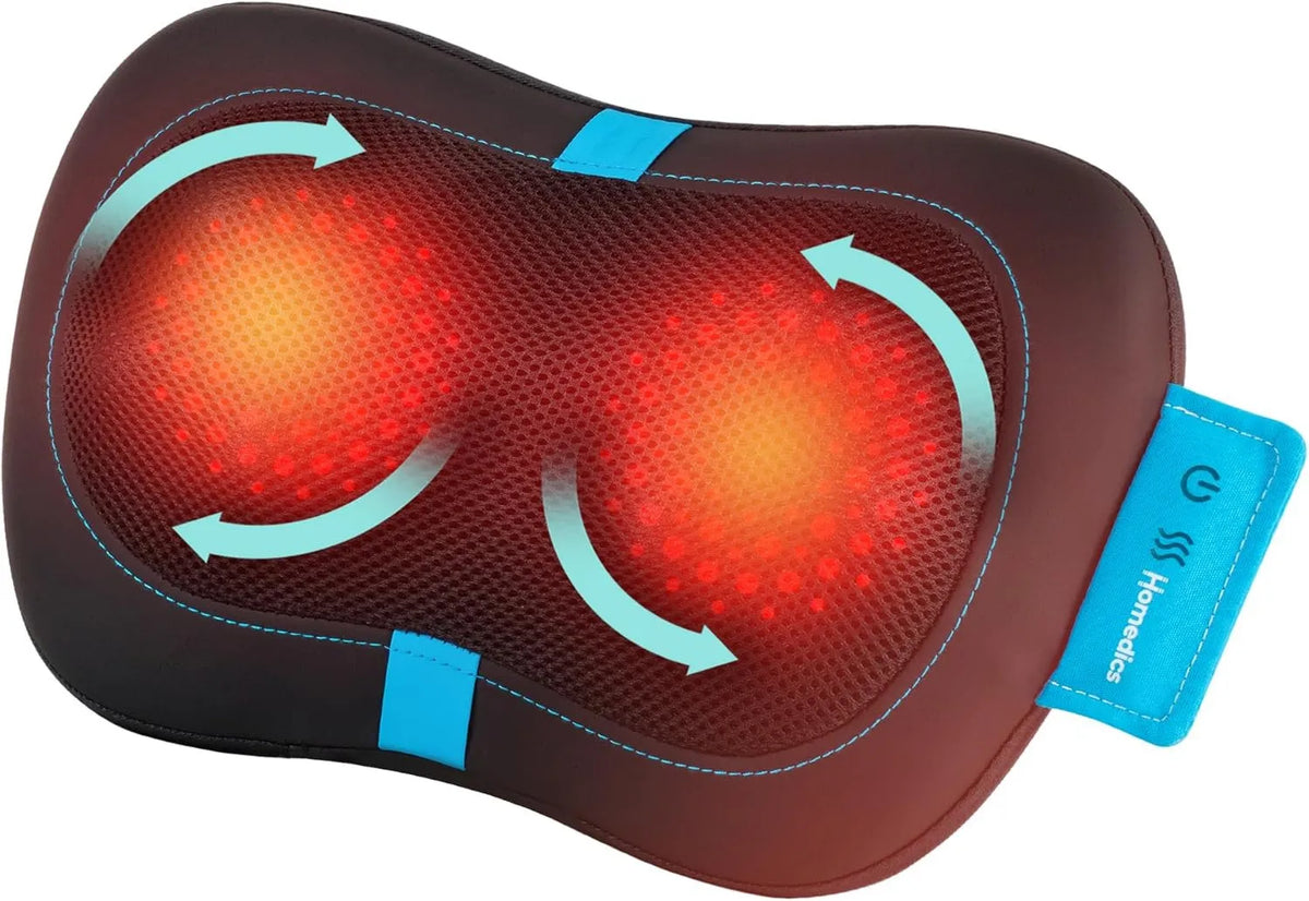 Homedics, Shiatsu Przenośne i Ogrzewanie Masaż Cushion, Funkcja ogrzewania