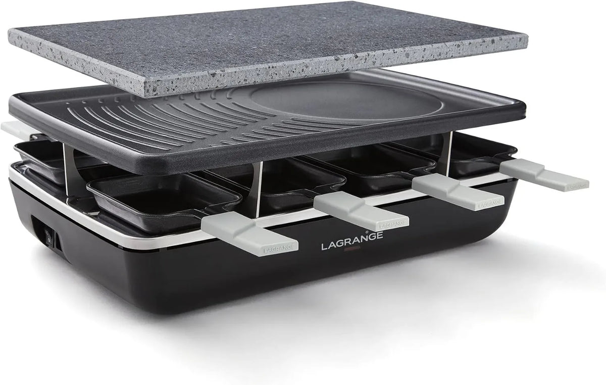 LAGRANGE, Grill, 1200 W, Kamień, Raclette Element Grill + Kamień do gotowania