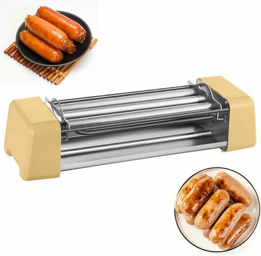 SaryEdge, 3pręty Hot Dogs Maszyna, Kuchenka, Grill, Restauracja, Stal nierdzewna, Funkcja ogrzewania, do kuchni i restauracji 3rods