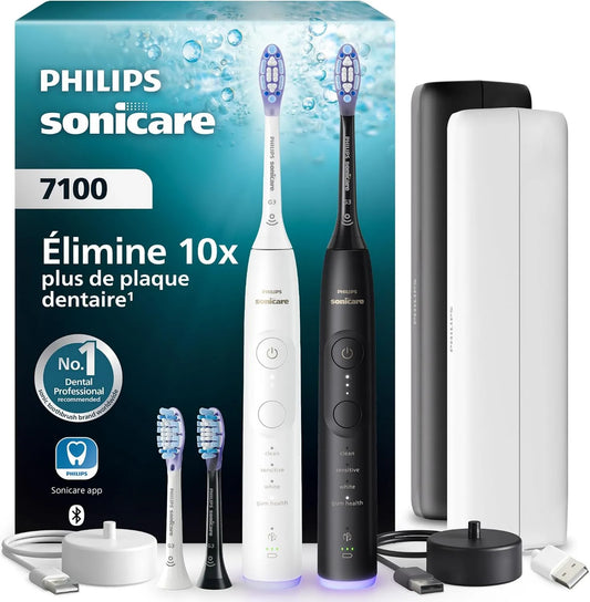 PHILIPS, HX7429 / 04 ładowarka, czujnik, szczotka, szczoteczka do zębów wielokrotnego użytku, 21 j, płyta IPS, czarny HX7429/04