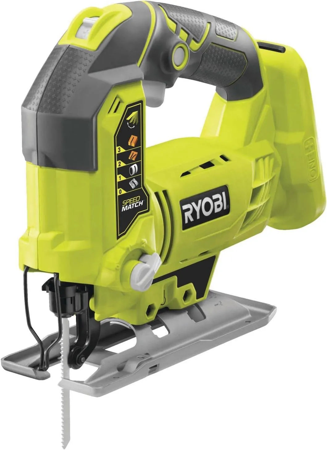 RYOBI, 18 R18JS- 0 bateria, ładowarka, 18 V, 18 V Piła do skakania z wahadłem R18JS-0