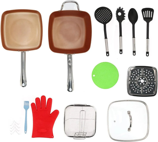 Generic, Bateria, bateria patelni i patelni, 11 pokoi, do kuchni w domu