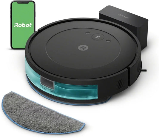 iRobot robot sprzątający, Odkurzacz robot Y0110, Programowalne Via Aplikacja lub Voice, 4-stopniowy system czyszczenia -3 poziomów ssące