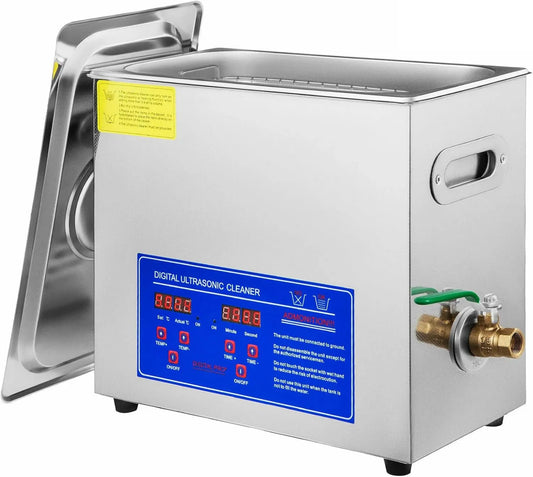 Generic, Grzejnik elektryczny, 6.5 l, licznik czasowy, profesjonalny, stal nierdzewna