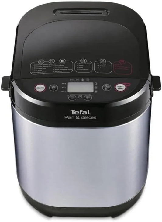Tefal, PF240E38 Chleb, chleb maszyny, stal nierdzewna, czarny