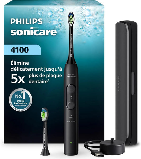 PHILIPS, HX4044 / 52 czujnik, szczoteczka do zębów, zegar, płyta IPS, czarny HX4044/52