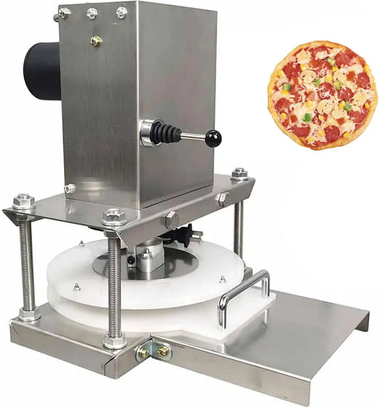 Générique, Prasowanie maszyny, 22 cm, pizza, ciasto, profesjonalny, stal nierdzewna, srebro, do pizzy