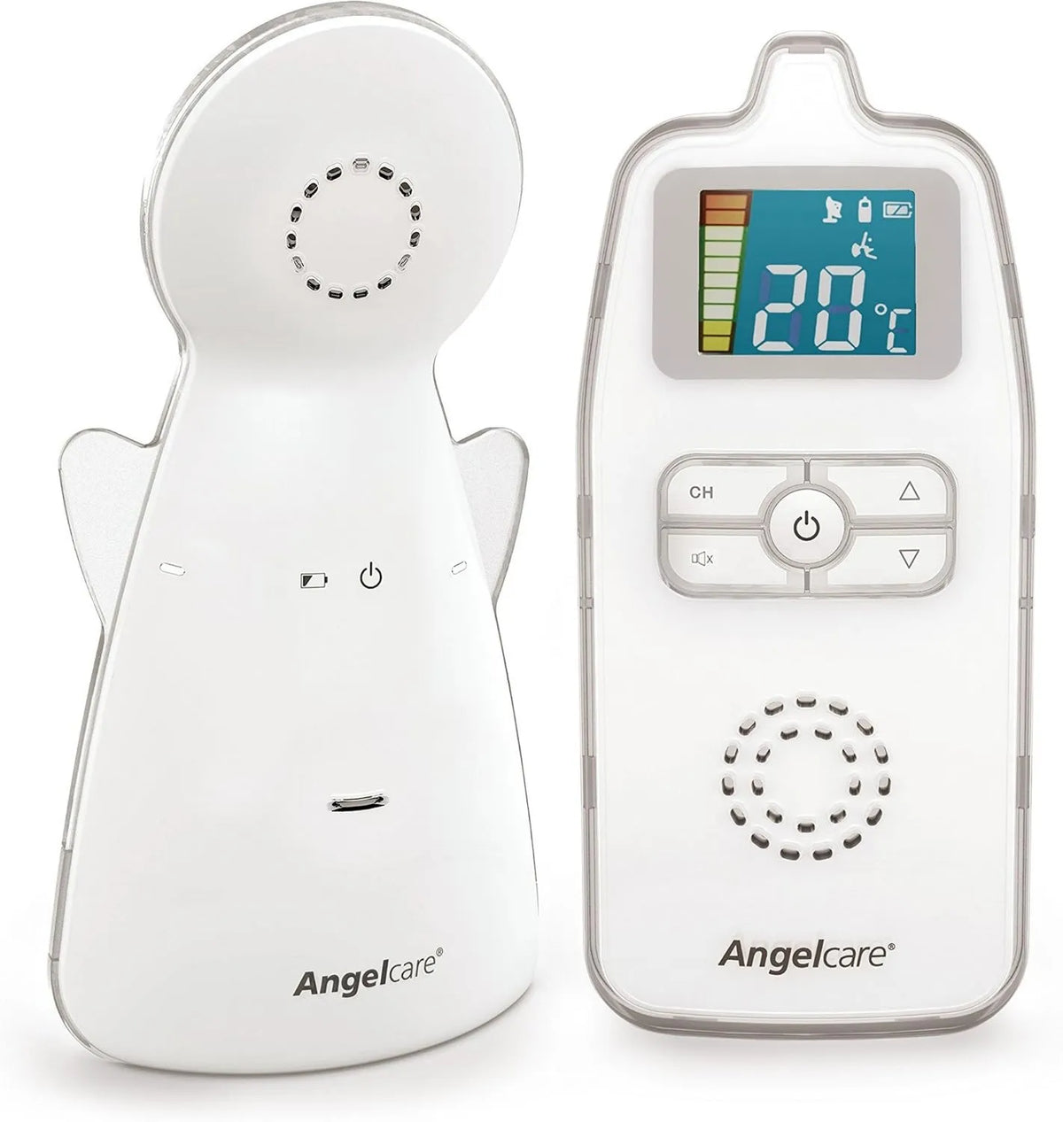 Angelcare, AC423- D Babyphone, Monitor wideo dla dzieci, Biały, Opieka nad dziećmi AC423-D