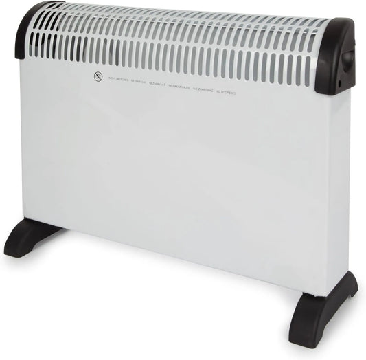 Perel, Wentylator, 2000 W, przenośny do 60 m3, termostat, chłodnica dmuchanie z 3 poziomów ciepła, IP20