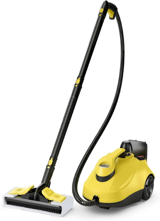 COSTWAY myjka parowa, Czyszczenie parowe, 1.8 l, 1800 W, przenośne, duży zbiornik, korzystanie z podłogi, kuchnia, samochód, okna i sofa