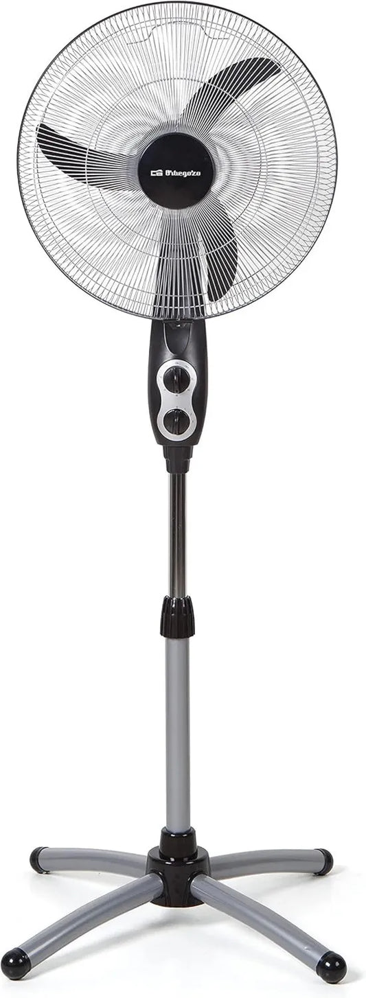 Orbegozo, Wentylator SF 0156, 45 cm, 60 W, zegar, 3 prędkości, średnica śmigła 45 cm