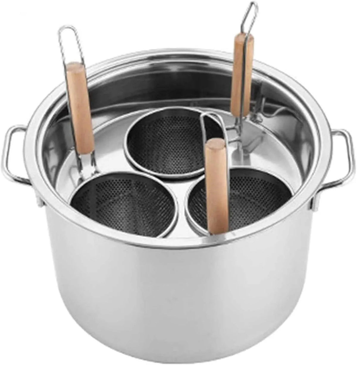 WDDEYYDS, 3Cooker, profesjonalny, stal nierdzewna, kuchenka z makaronem 3Holes