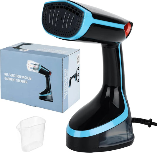 LIROPAU parownica do ubrań, Szczotka, przenośne, elektryczne żelazko, 1400 W, 350 ml, duży zbiornik, para