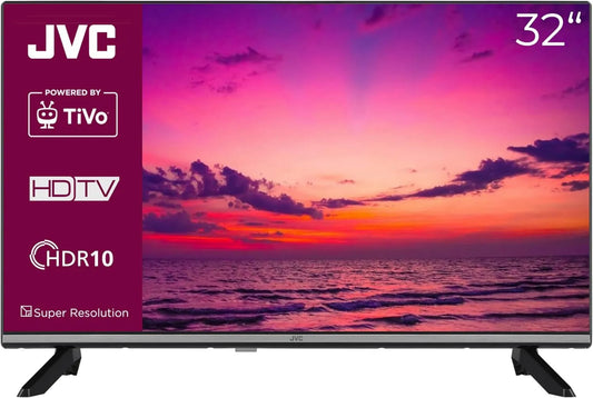 LT-32VH7555 telewizor Smart TV, 80 cm, JVC TiVo Smart TV 32' z potrójnym tunerem HDR TV LED