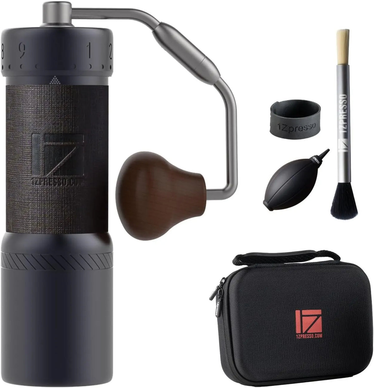 1Zpresso, 1Zupso Mill, młyn do ziaren kawy, 40 g, szary, do espresso