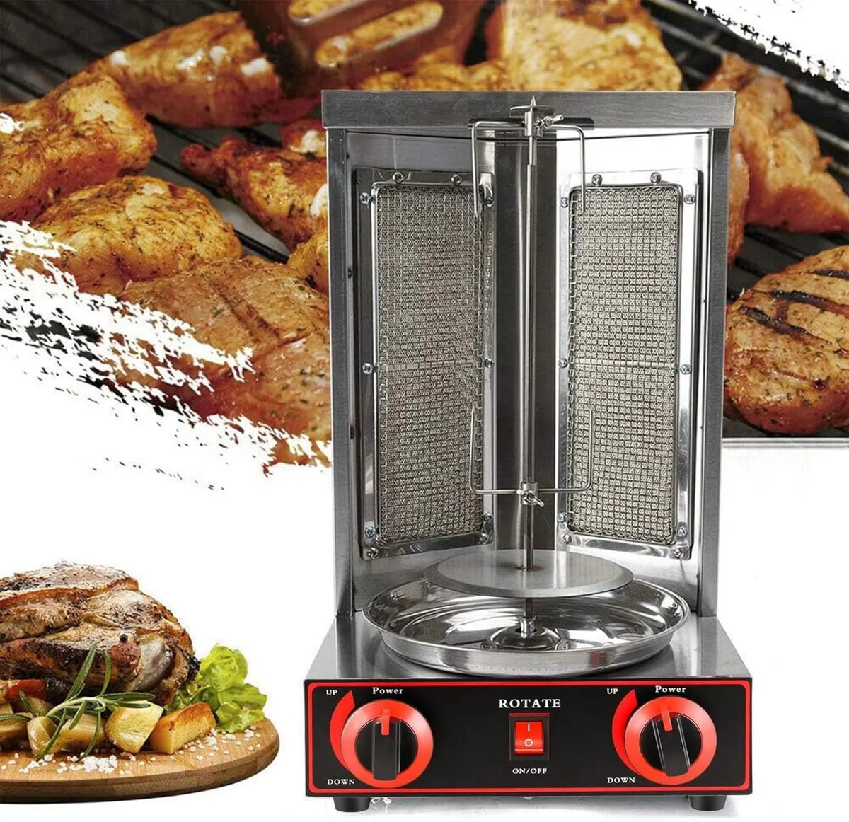 Eastnmythet, Elektryczny piekarnik, grill, restauracja, Doner Kebab maszyna w Gril gaz pionowy