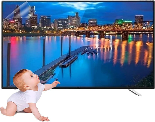Yiustldd, Inteligentny telewizor, 48 cali, 1058x595 mm, TV, Frosted TV ekran ochrony film, niebieski światło antypył, cyfrowe antyimprints
