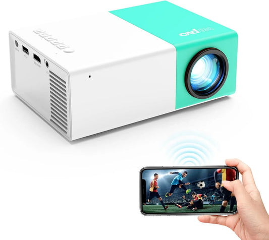 wepvo projektor, Inteligentny telewizor, TV, WiFi, laptop, tablet, kompatybilny z telefonem, TV Stick
