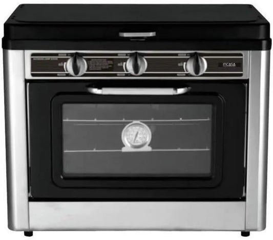 InCasa kuchenka turystyczna, Piec elektryczny, 2 pola grzewcze, kemping, 016463, piec kombinowany, 2 ogniska - - 016463